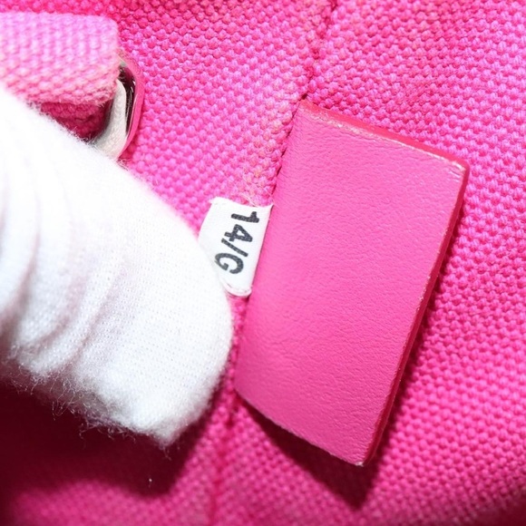 Prada Pink and Silver Crossbody Bag And Pouch - Picture 13 of 16